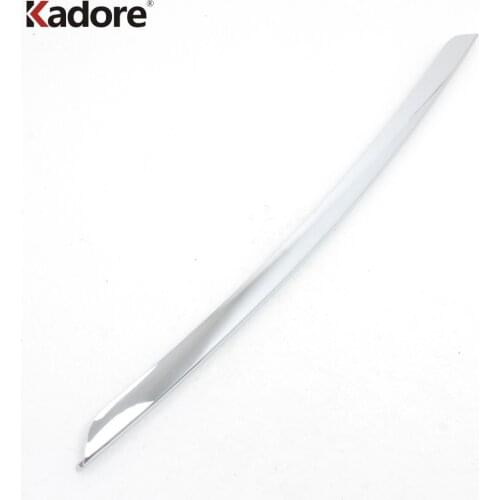 Front Bumper Cover Trim For Jeep Cherokee 2014 2015 2016 ABS Chrome Decoration Protector Strip Sticker Car Styling Accessories