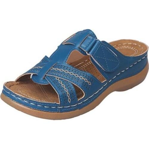 New womens slippers fashion slope with non-slip wear-resistant lightweight and comfortable all-match casual shoes women