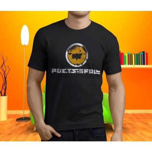 POETS OF THE FALL MenBlack T-shirt Size S-3XL