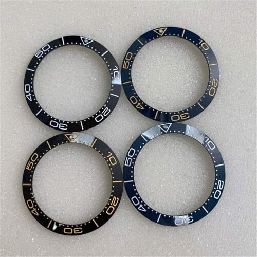 Replacement Ceramic Watch Bezel Insert Ring Inner Diameter 32.9MM Watch Ring for Seamaster Accessories