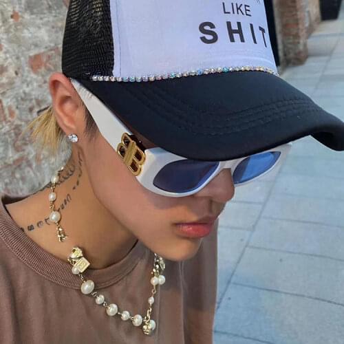 Vintage Sexy Lady Square Sunglasses Women Fashion Luxury Brand Designer Travel Hip Hop Small Frame Eye Sun Glasses Shades Gafas