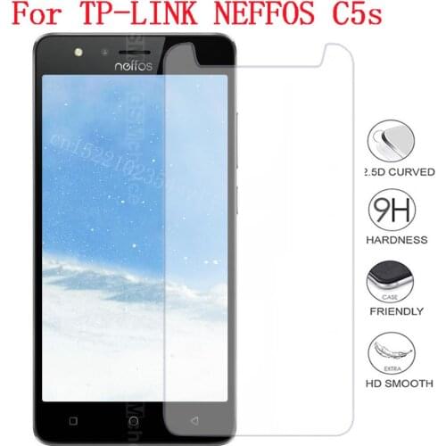 Safety Protective TP-Link Neffos C5S Tempered Glass Neffos C5s Screen Protector 2.5D 9H Safety Protective Glass