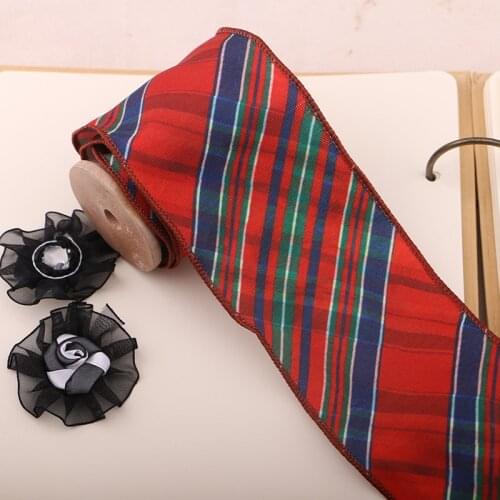 1YARD 7.7CM Lattice ribbons, handmade DIY hair ornaments, bow tie material, rib ribbon, ribbon