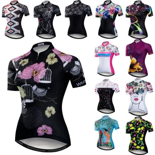 2021 Cycling Jersey Women Bike Clothes MTB Top Maillot Pro Team Summer Racing Road Mountain Sports Shirt Breathable