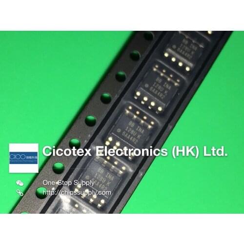 3pcs/lot INA128U INA128UK BBINA128UK SOP8 IC OPAMP INSTR 1.3MHZ 8SOIC