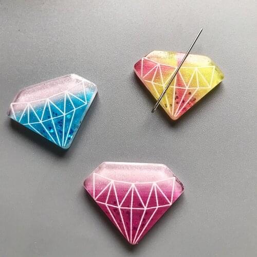 Diamond Design Needle Minder to keep track of your needle cross stitch accessories