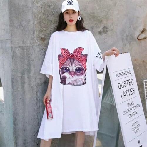 Big Sequins Patches Cart Dog Cat Applique Sew On Clothing Decoration Coat T-shirt To Repair The Hole Patch DIY Craft Accessories