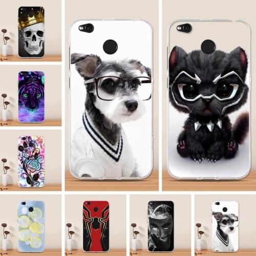 For Xiaomi Redmi 4X Case Silicone Soft TPU Cover For Xiaomi Redmi 4X Cover Cute Coque Capa Funda For Xiaomi Redmi 4X Phone case