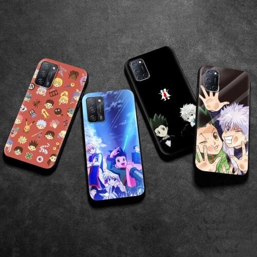 Hunter X Hunter HXH Anime Cover for Oppo A53 A52 A9 2020 Find X2 Lite Reno 3 4 Pro Ace F11 A94 A74 5G Cell Phone Case Coque