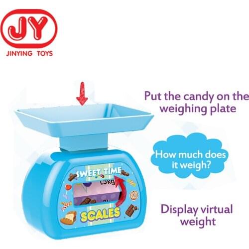 Kids Supermarket Shopping Trolley Toys For Girls Kitchen Play House Simulation candy Pretend Toys for children girl gift toys