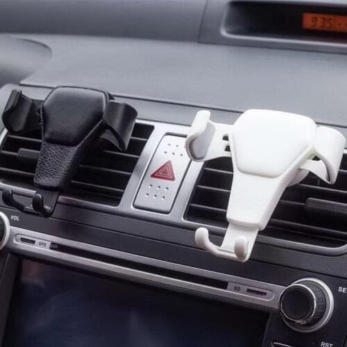 DHL 50pcs Car Holder For Mobile Phone Car Air Vent Clip Mount No Magnetic Cell Phone Holder Stand Support
