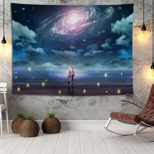 Hot Sale Custom Anime Your Lie in April Printed Tapestry Background Decorative Tapestry Various Sizes Wall Hanging Decor