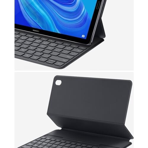 For Huawei MediaPad M6 10.8 Magnetic Smart Keyboard Leather Case with Holder