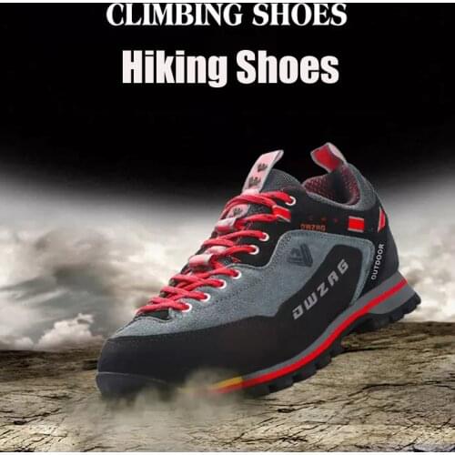 Man Waterproof Hiking Shoes Mountain Climbing Shoes Outdoor Hiking Boots Trekking Sport Sneakers Men Hunting Trekking