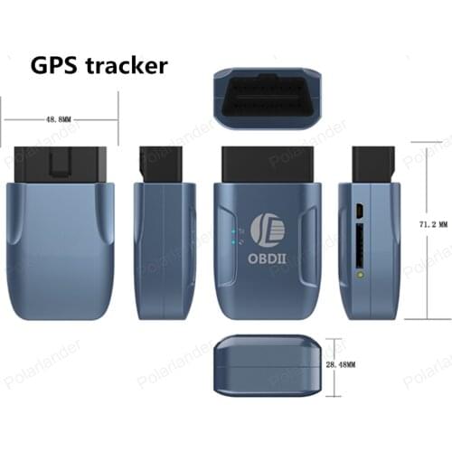 New TK206GPS 306A OBD 2 Real Time GSM Quad Band Anti-theft Vibration Alarm GPRS Mini GPRS Car Tracker Tracking OBD II