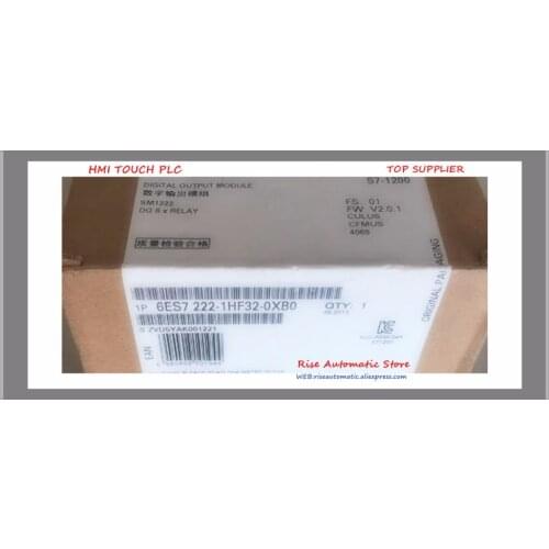 Original 6ES7222-1HF32-0XB0 S7-1200 Digital Output SM 1222 8DO Relay 2A 6ES7 222-1HF32-0XB0 6ES72221HF320XB0