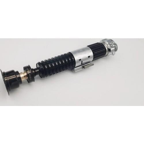 Pixel Black Steel Obi Wan Ep4 Lightsaber With Pixel Blade Proff2.2 Soundboard Smooth Swing Heavy Dueling Support Programme