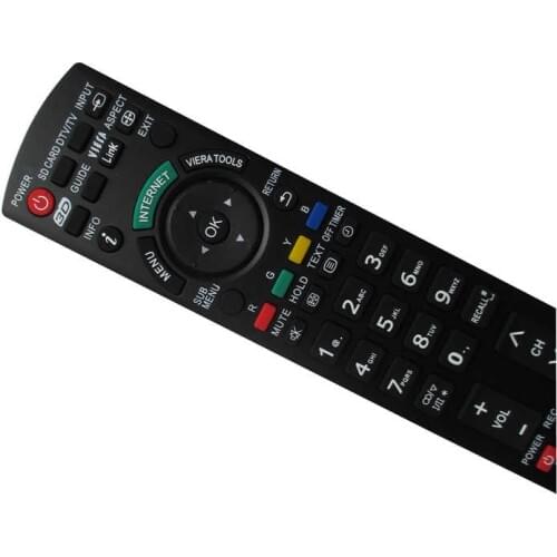 Remote Control For Panasonic TX-L42ET5 TX-L42ETW5 TX-L47ET5 TX-P42UT50 TX-P50UT50 TX-P50XT50 TX-PR42UT50 LED Viera HDTV TV