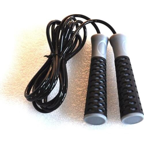 Anti-winding Adjustable Rope Skipping Massage Handle With Mesh Rope Skipping Belt Bearing Fitness Training Best Selling Exercise
