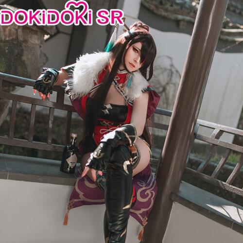 1 Deposit =$5 Coupon DokiDoki-SR Game Genshin Impact Beidou Cosplay Costume
