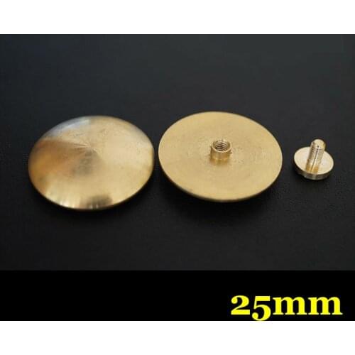 50pc Q23-25mm Solid Brass belt screw Chicago Screw Leathercraft