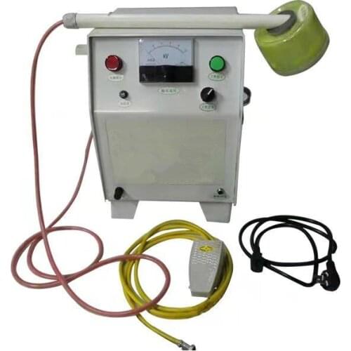 High quality portable electrostatic flocking machine foaming printing machine