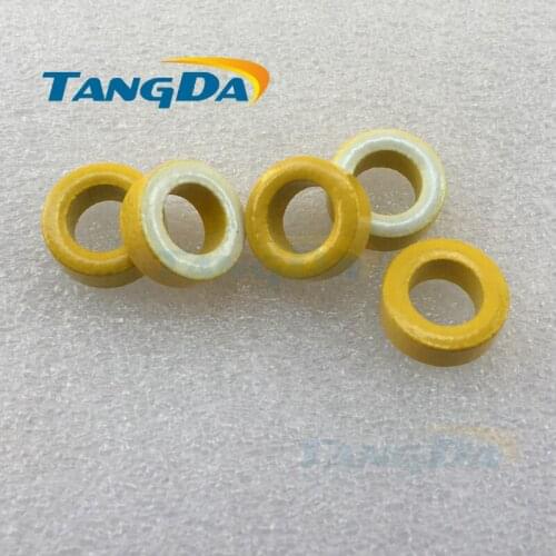 Tangda T50 Iron powder cores T50-26 OD*ID*HT 13*7.5*5 33nH/N2 75ue Iron dust core Ferrite Toroid Core toroidal yellow white A
