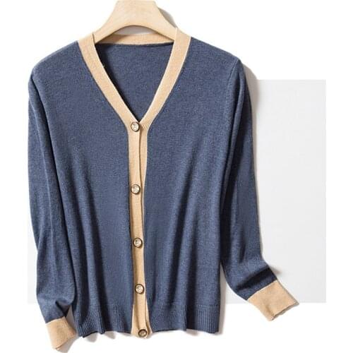 OUIMENGKA 2021 New Autumn Women Sweaters Knitted Female Basic Elegant Coat Fashion Cardigans Office Lady Casual Spring Tops