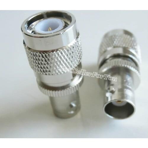 1Pc Adapter BNC Female Jack To Connector TNC Male Plug RF Connector Straight New