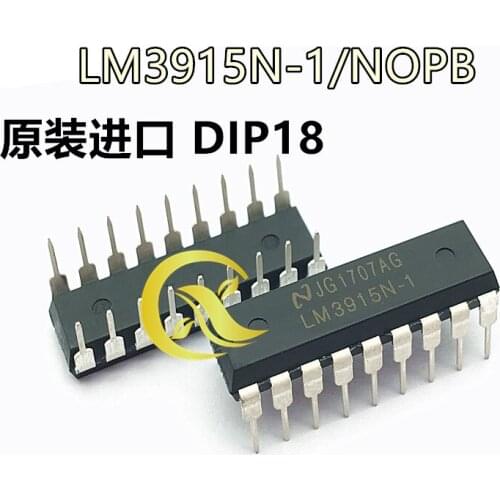 10PCS LM3915N-1 Encapsulation DIP18 bar display drive original products