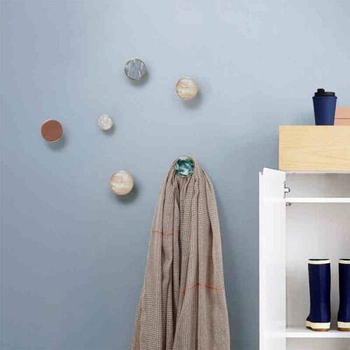 Qiansi Acrylic Hanger Wall Hook Bathroom Wall Hook Metal Hanger Drawer Pulls Knobs Handles Kitchen Cabinet Handle Furniture Knob