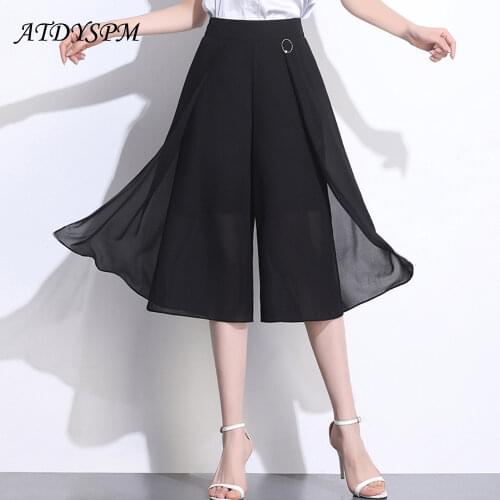 ATDYSPM Women's Cropped Trousers