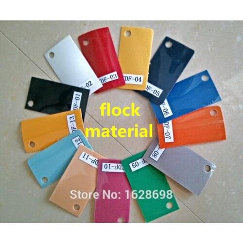 CDF-12 sky blue color DIY Garment decoration Korea flock heat transfer vinyl