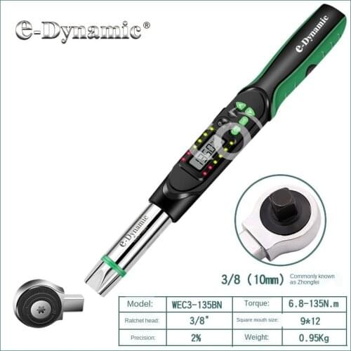 Electronic digital display torque wrench can replace movable opening head