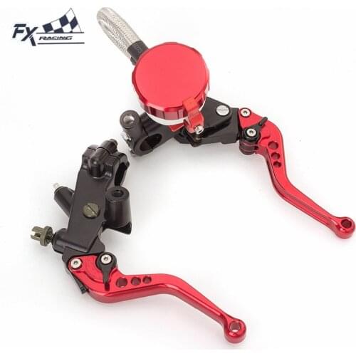 Motorcycle Brake Clutch Lever Master Cylinder Reservoir For Honda CBF125 CBR250R CBF CBR 2011 - 2013 Hydraulic Brake Lever