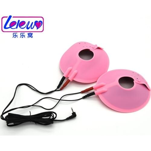 New Arrival Electric Shock Nipple Clitoris Clamps Conductive Clip Electrical Stimulation Fetish Sex Toy For Couples