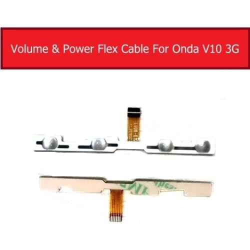 Original switch on off Power & Volume button Flex cable For Onda V10 3G 10.1"side Keypad button flex cable replacement parts