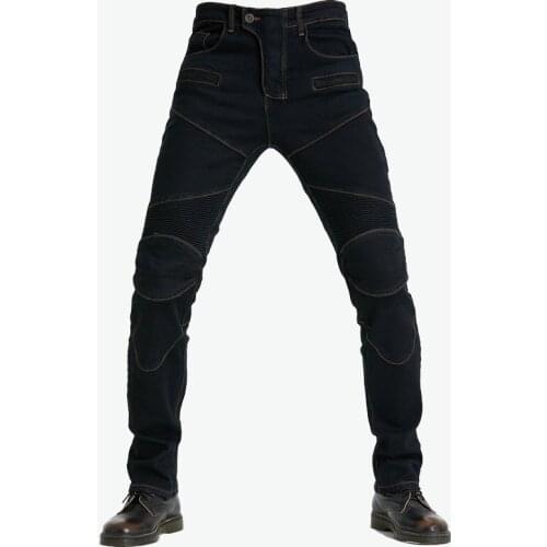 Off-Road Dirt Bike Casual Jeans Personalized Pocket Motorcycle Pants Hidden Small Pockets Hockey Pants