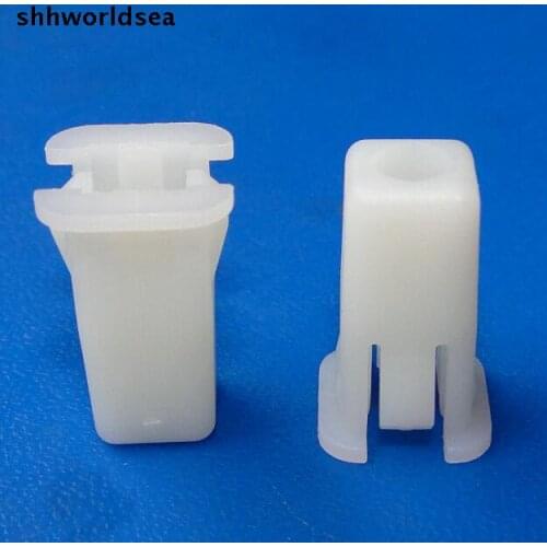 Shhworldsea Auto Front Bumper Fastener Retainer Clip Plastic For Ford