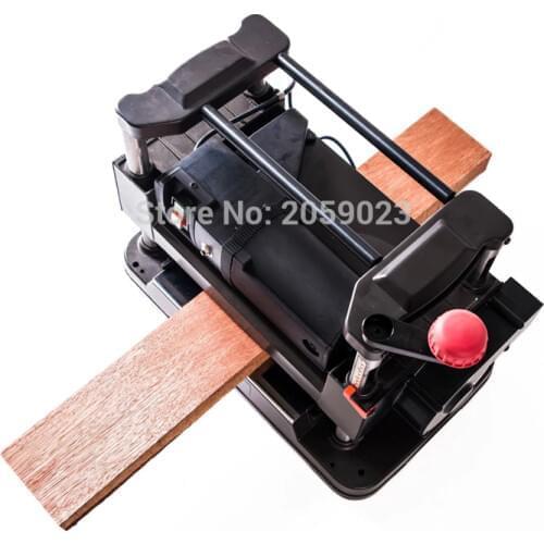 12 Inch Wood Planer 220V 1500W Exquisite Desktop Flat Knife Cutting Machine Industrial/Home Automatic Feeding Woodworking Planer