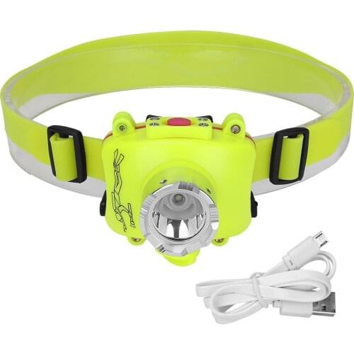 Led Headlamp Diving Swimming Waterproof 3200LM XPE-T6 4 Mode underwater headlight fishing lamp LED Flashlight Built-in Battery