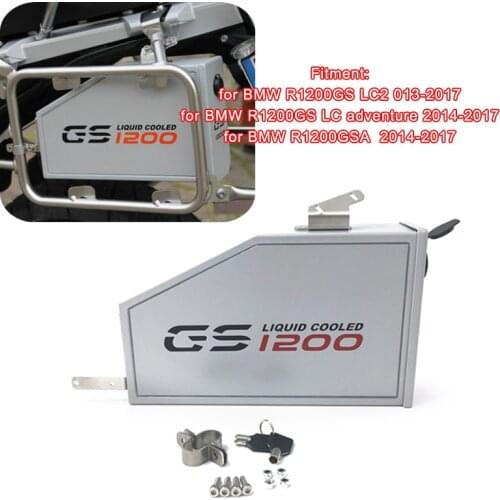 For BMW R1200GS LC ADV Adventure Tool Box 2013-2018 Decorative Aluminum 5 Liters Box Toolbox for Left Side Bracket R1200 GS GSA