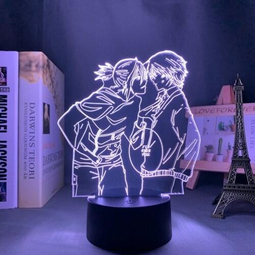 Anime 3d Lamp No 6 Led Night Light for Bedroom Decor Nightlight Birthday Gift BL Anime 3d Lamp No 6 anime lamp