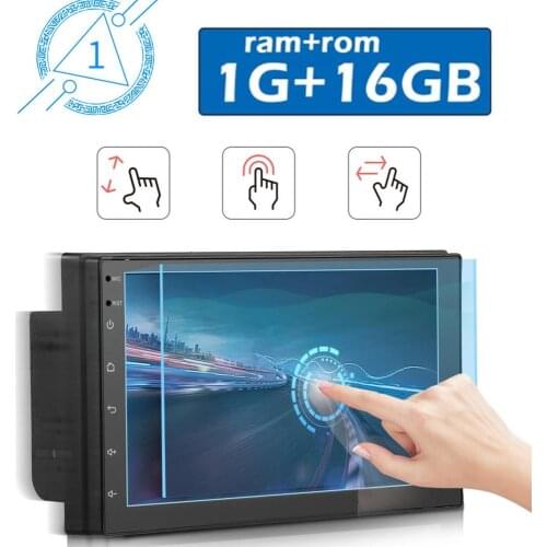 Android 2 Din Car radio Multimedia Video Player 2+16G Universal auto Stereo GPS MAP For For For Hyundai