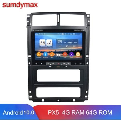 TDA 7851 octa core 4g ram 64g rom android 10 car dvd player for 405 PG405 2015-2020 car audio stereo gps glonass