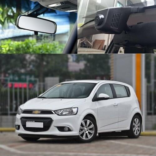 BigBigRoad For Chevy Aveo 2 Hatchback APP Control Car wifi Camera Video Recorder FHD 1080P Car DVR night vision