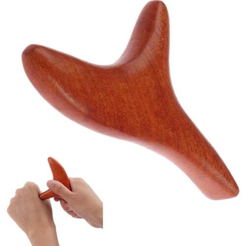 1Pcs Wood Body Massage Tool Body Reflexology Acupuncture Thai Therapy Massager Roller Meridians Scrap Lymphatic Health Care Tool