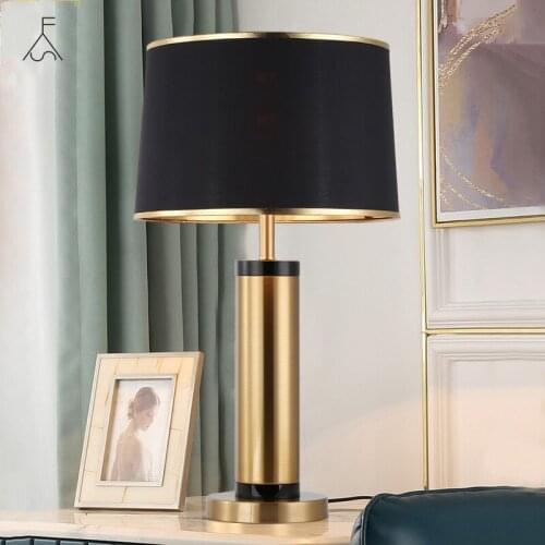 European Style Light Luxury Table Lamp Modern Led Creative Romantic Bedroom Bedside Living Room Study Home Decoration Lighting