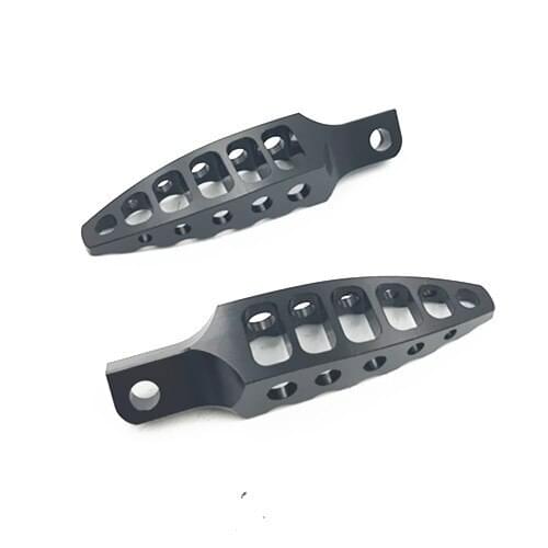 Motorcycle 45 Degrees Black Male-Mount Design Foot Pegs Footrests For Harley Dyna Fatboy Iron 883 Sportster 1200 883 Forty Eight