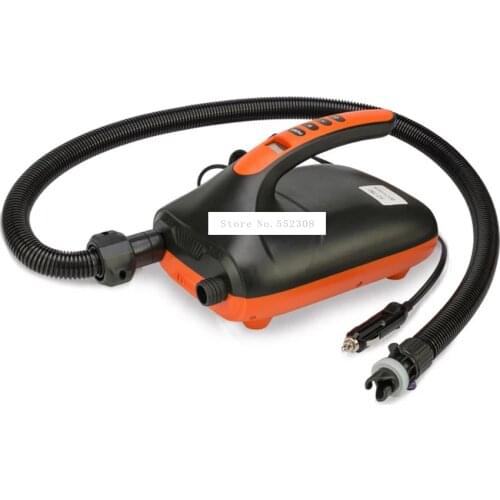 20psi DC 12V Electric Air Pump For Inflatable Tent/Boat/Bed Surfboard Vehicle Car High Pressure Air Inflation Pump HT-782